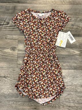 NWT LuLaRoe Mae Kids Dress. Fits 2T-4T